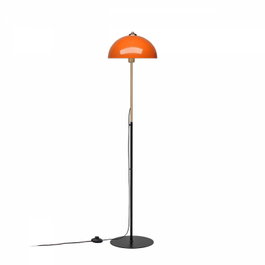 Opviq Lámpara de pie de metal Naranja